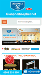 Mobile Screenshot of gianphoihoaphat.net