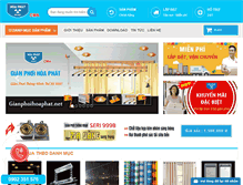 Tablet Screenshot of gianphoihoaphat.net